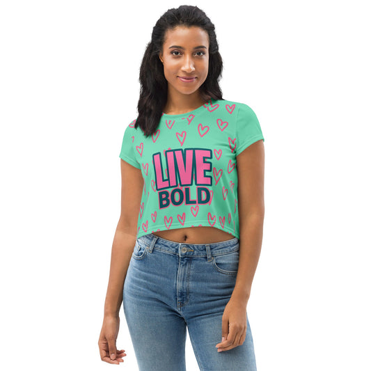 Crop - Top - Live Bold - Velvista