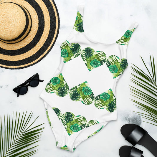 Einteiliger Badeanzug - plant hearts - Velvista