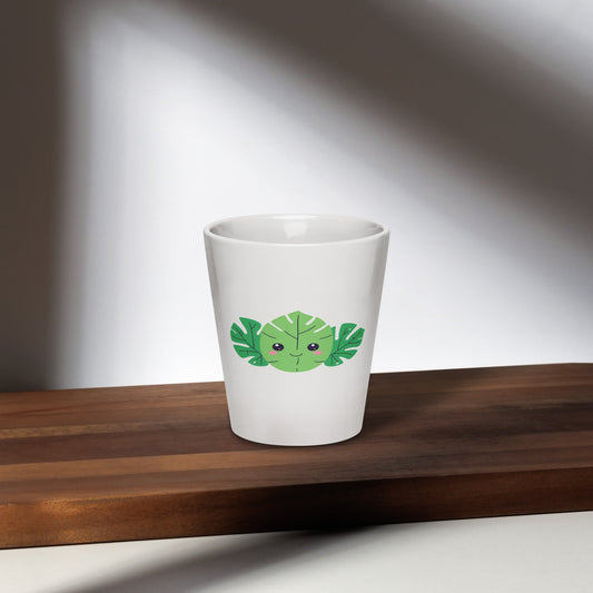 Milchkaffeetasse monstera - Velvista