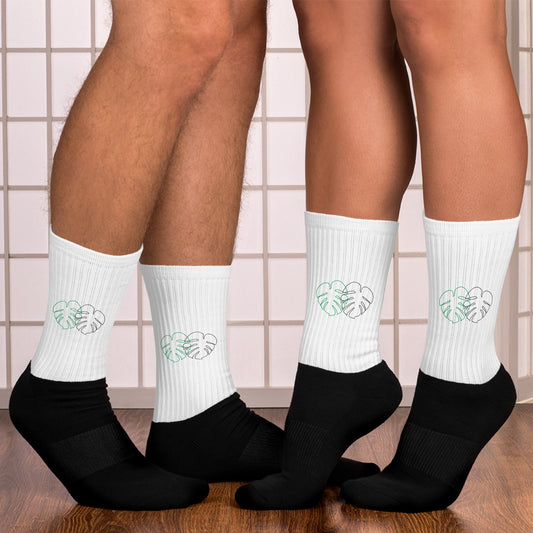 Socken - monstera - Velvista